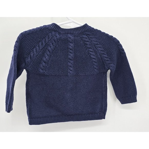 Janie & Jack Infant Girls CABLE KNIT CARDIGAN 6-12 months - Picture 2 of 2